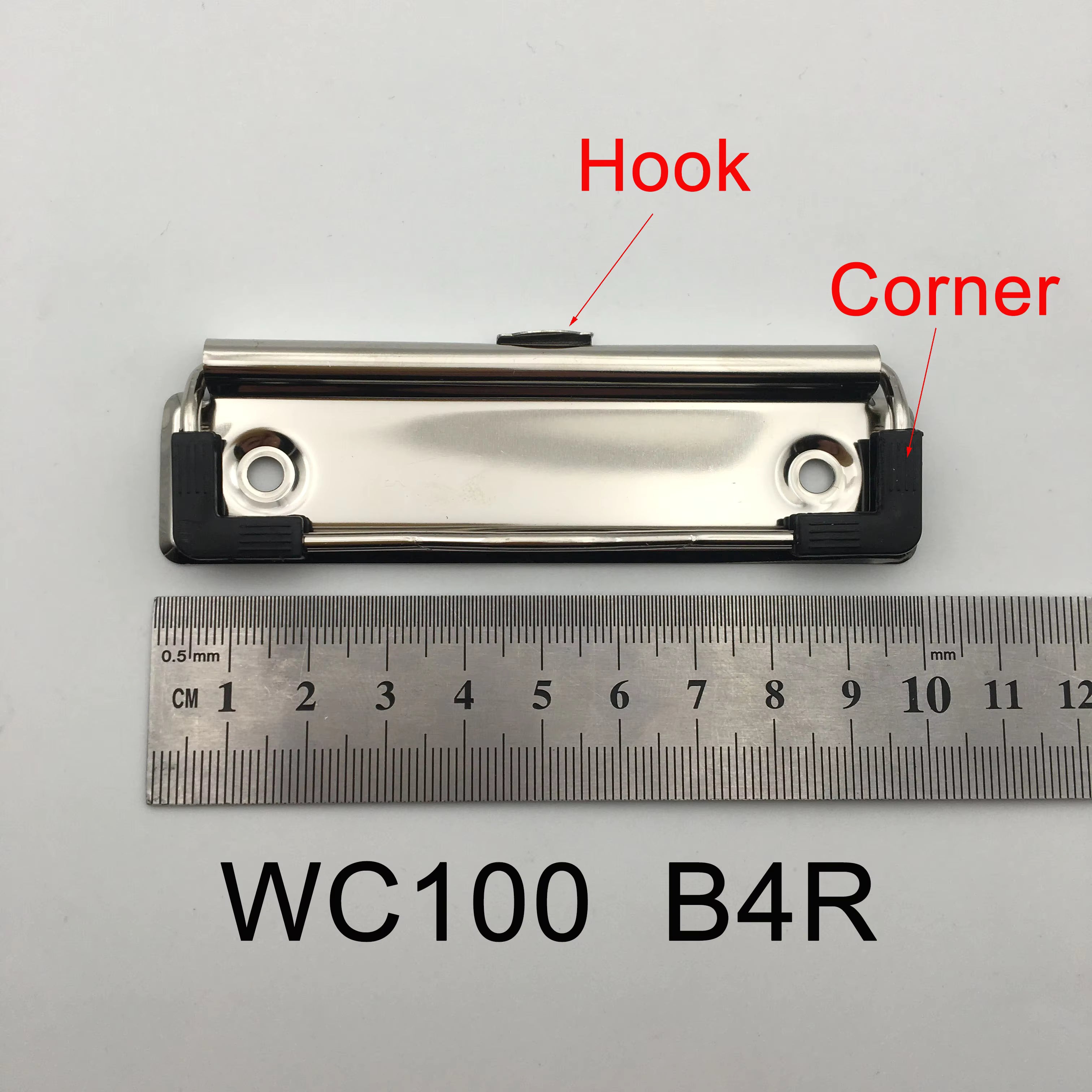 Shuokecrafts Silver Metal Clipboard Clips