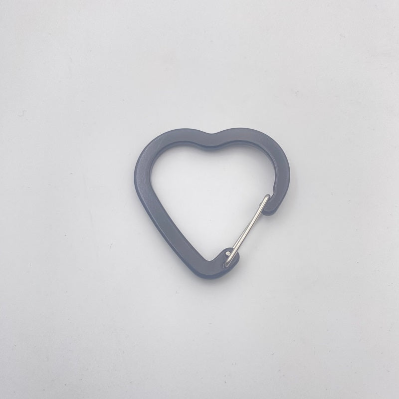 Wholesale Heart Shape Wire Gate Carabiner-Multiple Colors Available in Stock