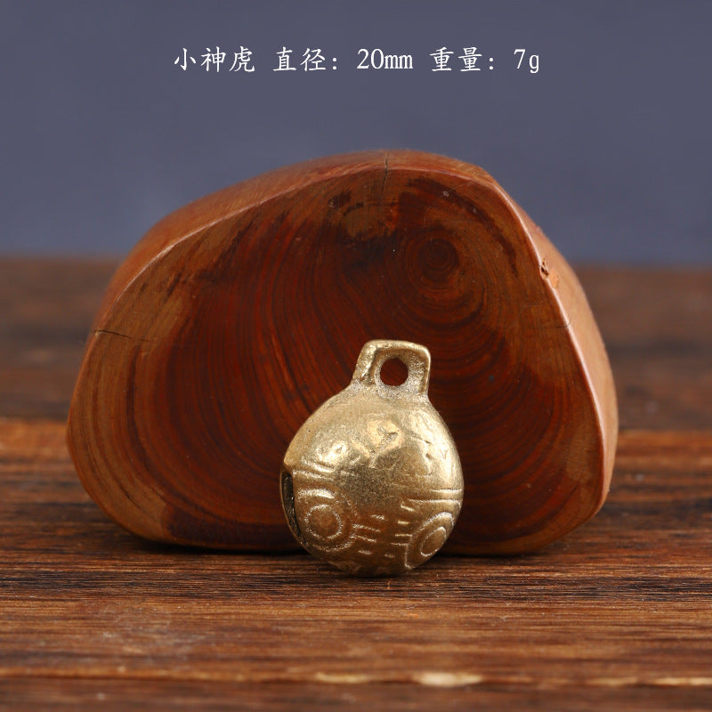 Shuokecrafts Yiwu International Trade City supplies multiple sizes of high-quality tiger head copper bell opening bells