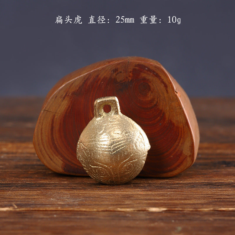 Shuokecrafts Yiwu International Trade City supplies multiple sizes of high-quality tiger head copper bell opening bells
