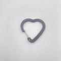 Wholesale Heart Shape Wire Gate Carabiner-Multiple Colors Available in Stock