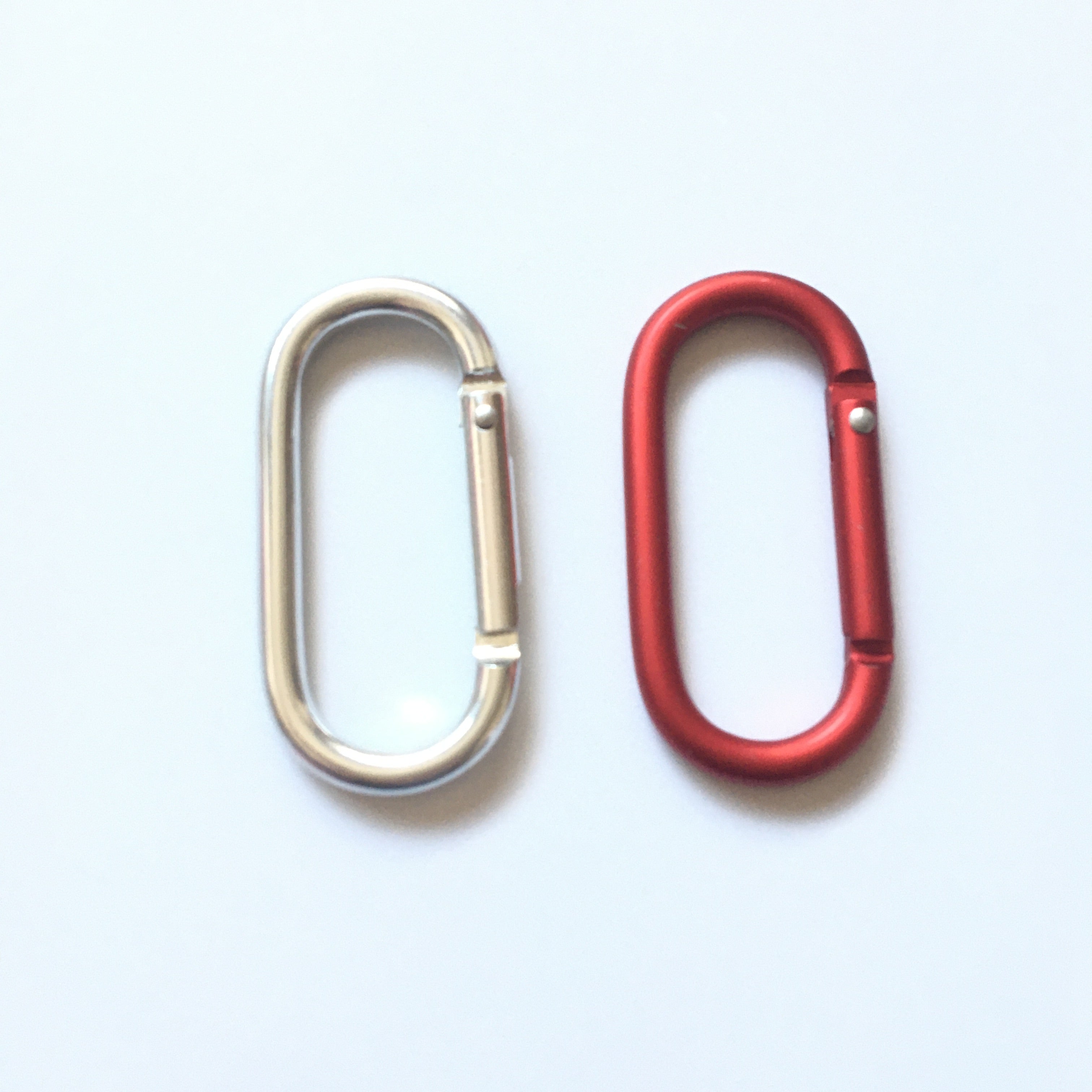 Shuokecrafts 5cm Oval Shape Aluminum Carabiner