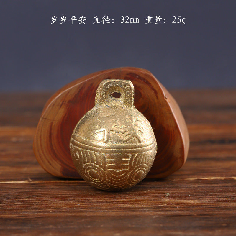 Shuokecrafts Yiwu International Trade City supplies multiple sizes of high-quality tiger head copper bell opening bells