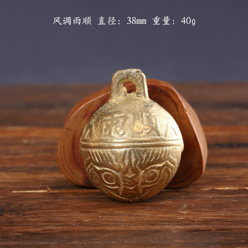 Shuokecrafts Yiwu International Trade City supplies multiple sizes of high-quality tiger head copper bell opening bells