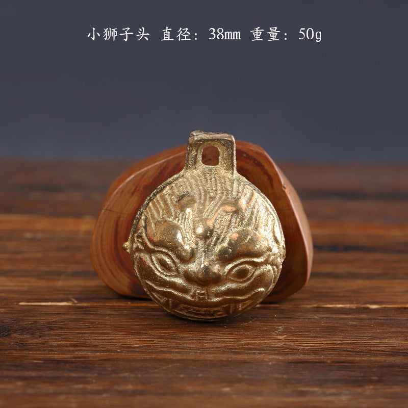 Shuokecrafts Yiwu International Trade City supplies multiple sizes of high-quality tiger head copper bell opening bells