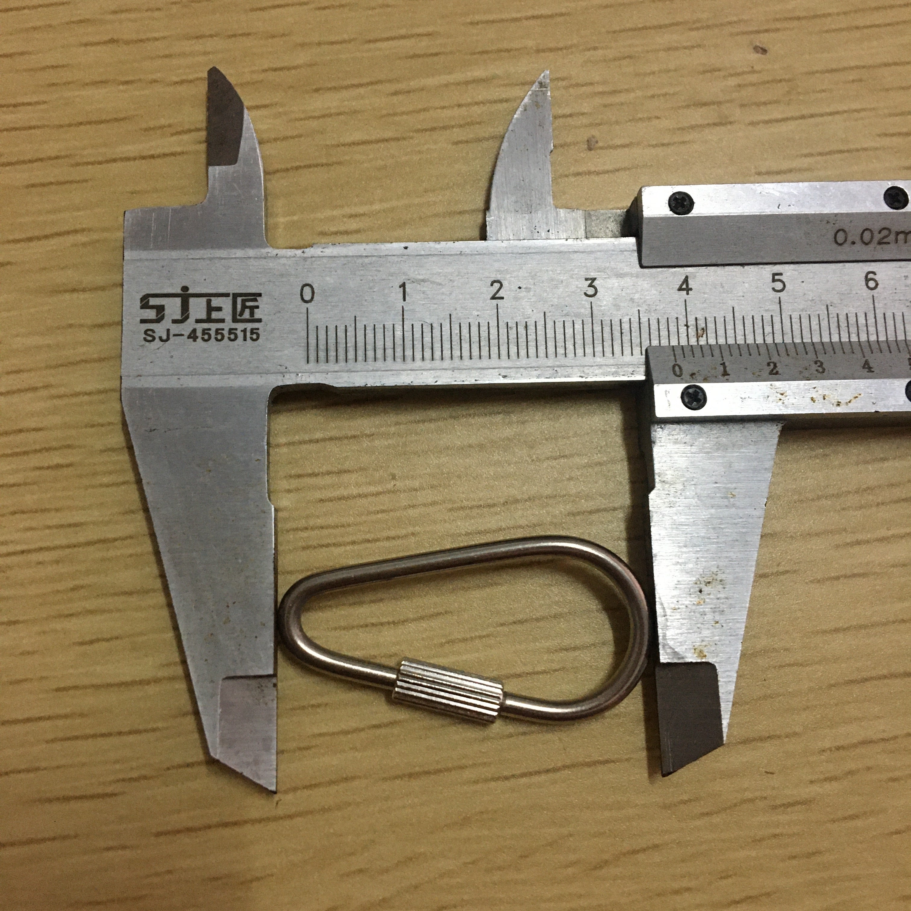 Shuokecrafts Factory Price High Quality Metal Pear Shaped Quick Link Screw Hook