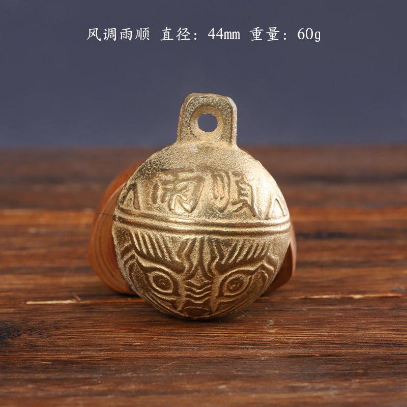 Shuokecrafts Yiwu International Trade City supplies multiple sizes of high-quality tiger head copper bell opening bells