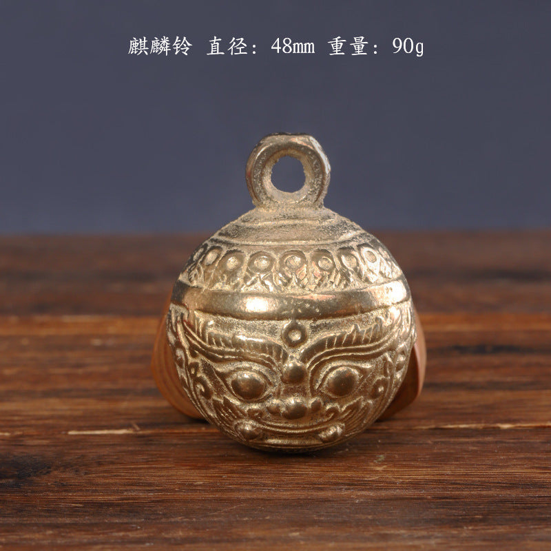 Shuokecrafts Yiwu International Trade City supplies multiple sizes of high-quality tiger head copper bell opening bells