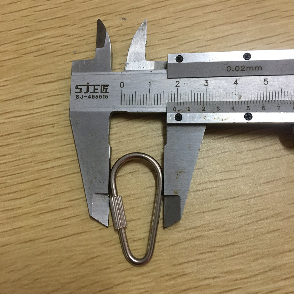Shuokecrafts Factory Price High Quality Metal Pear Shaped Quick Link Screw Hook