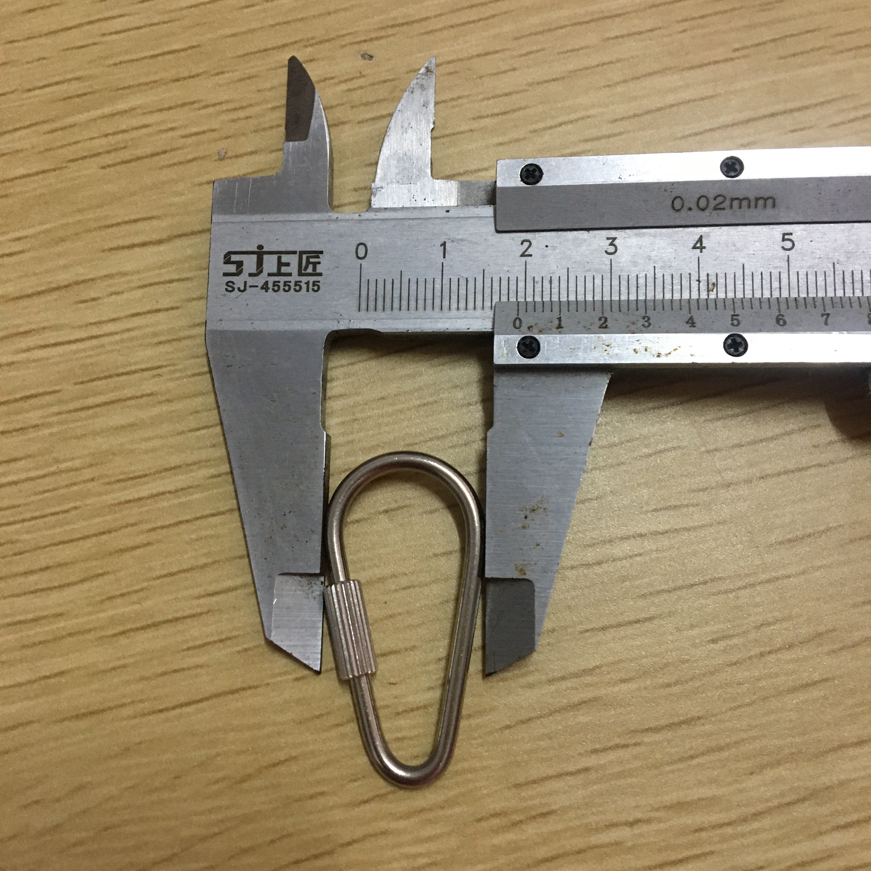 Shuokecrafts Factory Price High Quality Metal Pear Shaped Quick Link Screw Hook