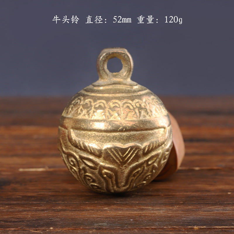 Shuokecrafts Yiwu International Trade City supplies multiple sizes of high-quality tiger head copper bell opening bells