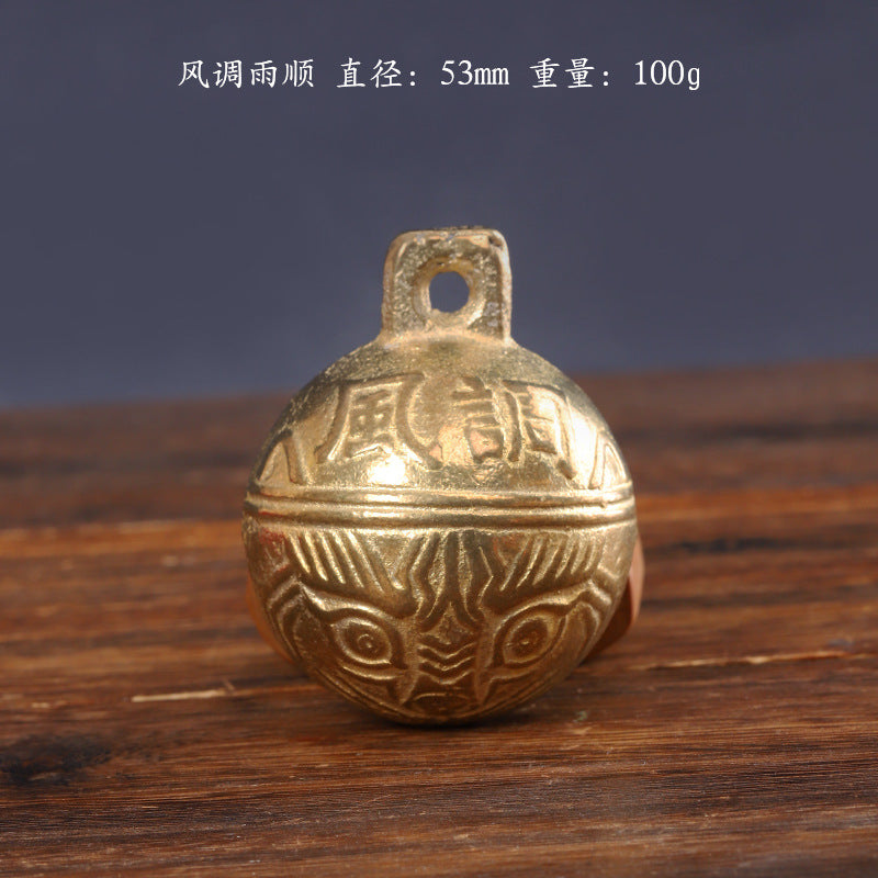 Shuokecrafts Yiwu International Trade City supplies multiple sizes of high-quality tiger head copper bell opening bells