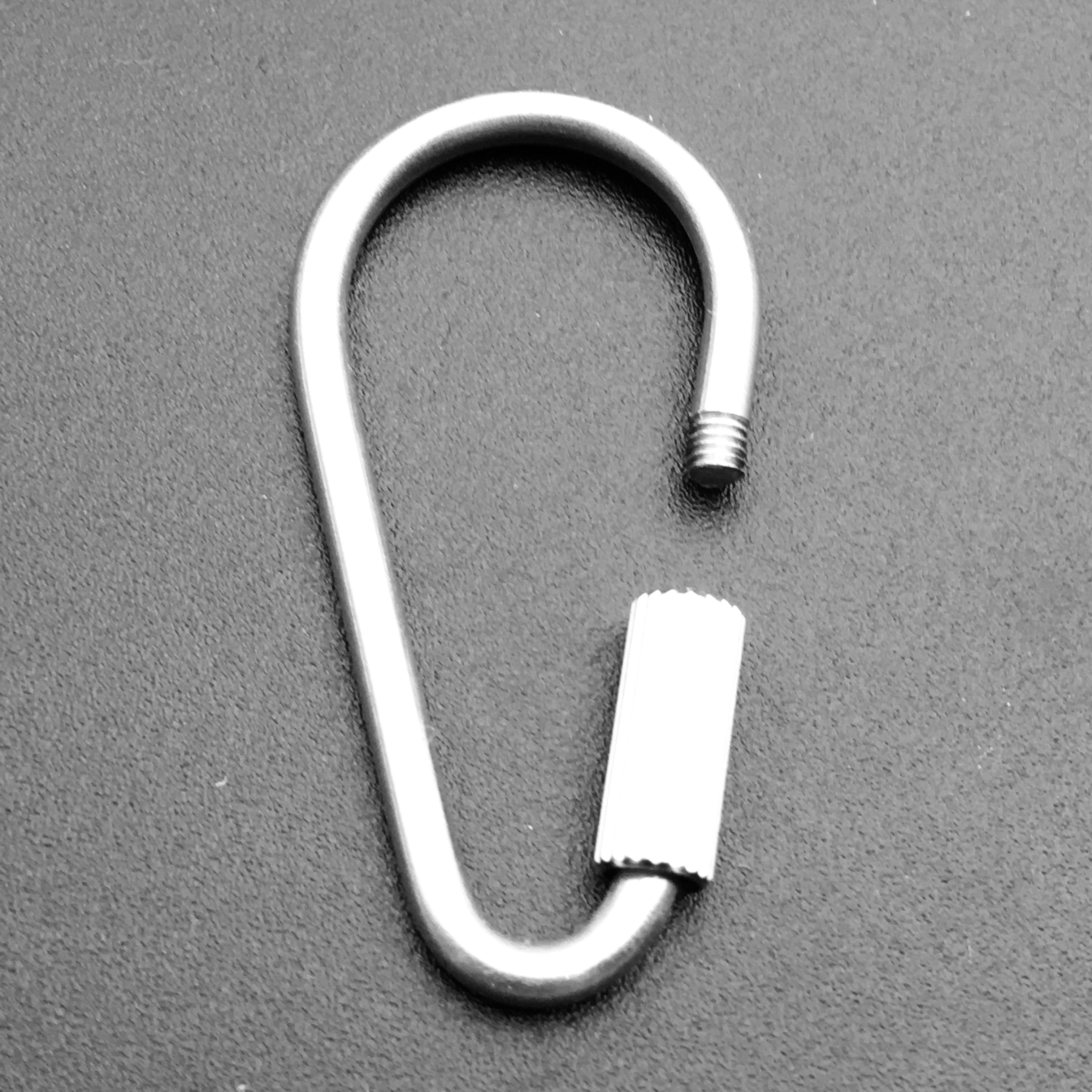 Shuokecrafts Factory Price High Quality Metal Pear Shaped Quick Link Screw Hook