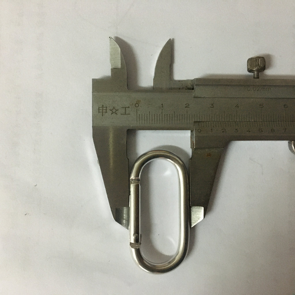 Shuokecrafts 5cm Oval Shape Aluminum Carabiner
