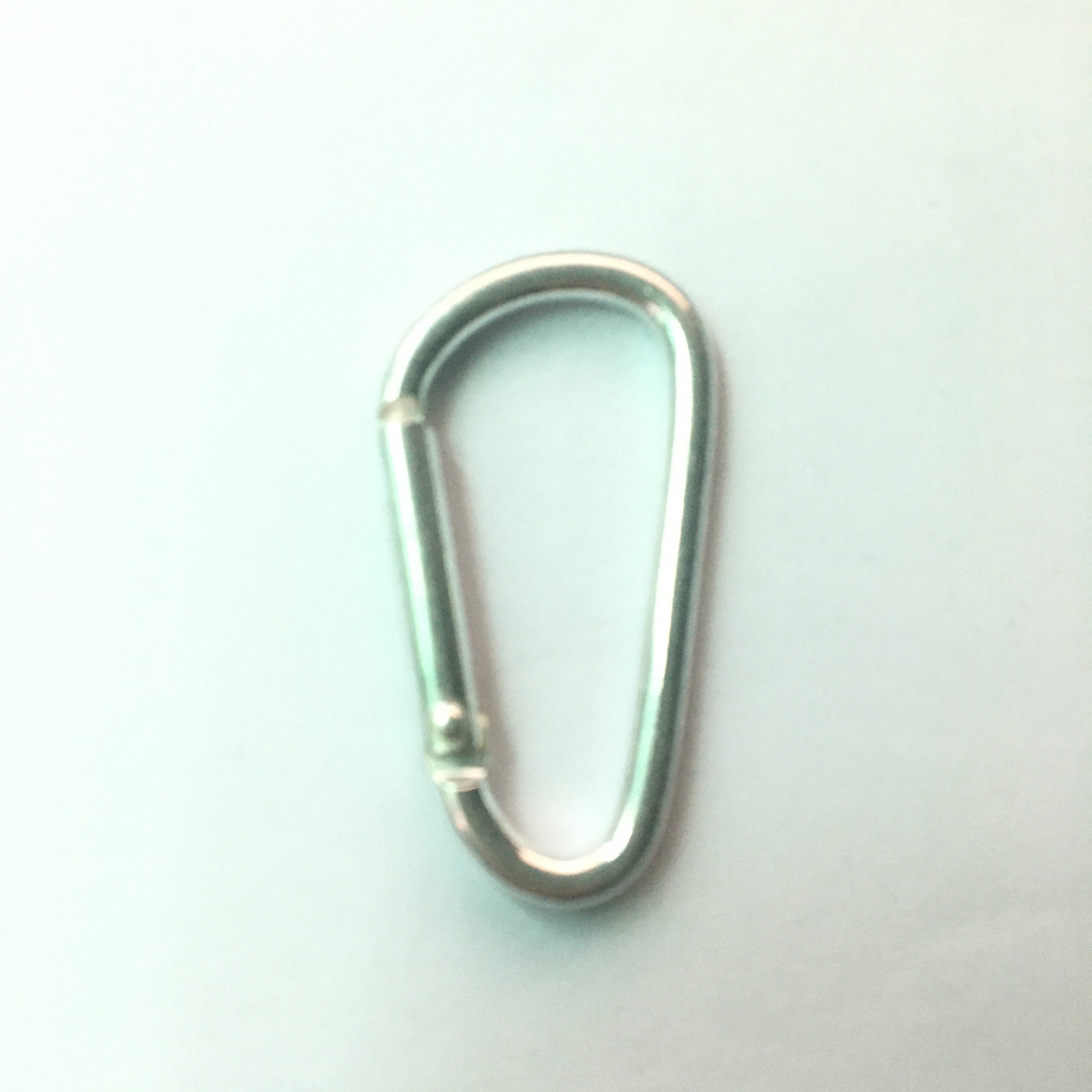 Shuokecrafts D-Ring Aluminum Metal Steel Keychain Hook Karabiner Carabiner