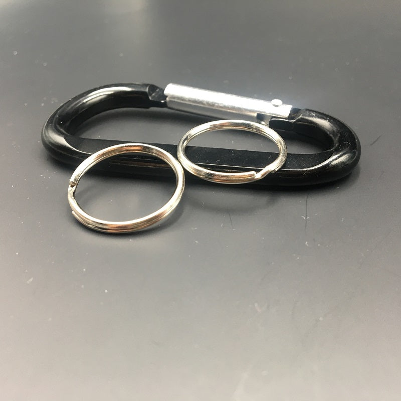 Shuokecrafts Metal Round Corner Keyring