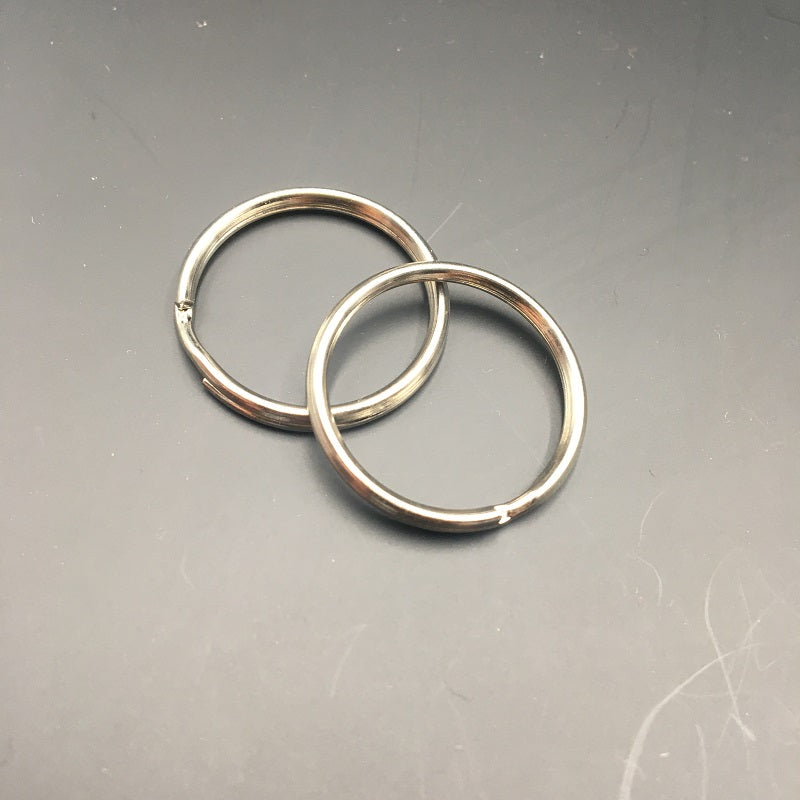 Shuokecrafts Metal Round Corner Keyring