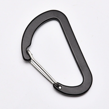 Shuokecrafts 73mm 7cm 8cm D Shape Aluminum Alloy Wire Gate Carabiner