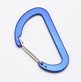 Shuokecrafts 73mm 7cm 8cm D Shape Aluminum Alloy Wire Gate Carabiner