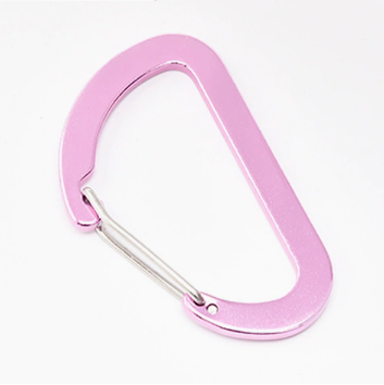 Shuokecrafts 73mm 7cm 8cm D Shape Aluminum Alloy Wire Gate Carabiner