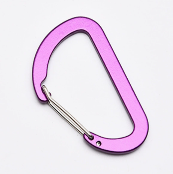 Shuokecrafts 73mm 7cm 8cm D Shape Aluminum Alloy Wire Gate Carabiner