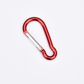 Shuokecrafts Gourd Shape Aluminum Metal Steel Keychain Hook Carabiner